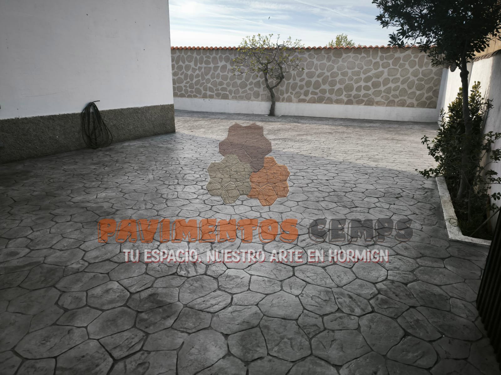 Hormigon-Impreso-madrid- imitacion piedra
